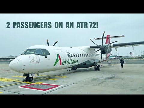 TRIP REPORT | Sky Alps opby. Aeroitalia ATR 72-600 | AOI-FCO | BQ1926