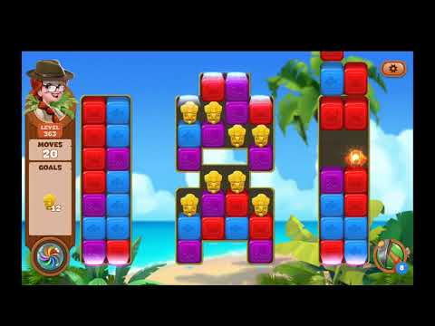Lost Island Blast Adventure Level 363 NO BOOSTERS - A S GAMING