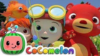 12345 Once I Caught A Fish Alive! | CoComelon Nursery Rhymes &amp; Kids Songs