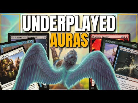 Enachantment AURA Cards You've NEVER Played Before | Magic The Gathering