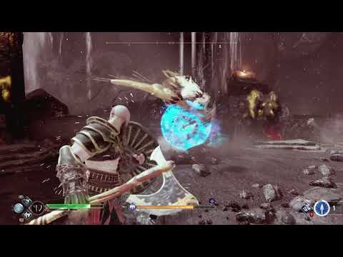 God of War - Valkyrie Queen Sigrun - Boss Battle (Hard Mode/Failed Attempt)