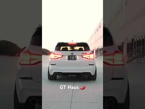 GT Haus Exhaust + ER Catted Downpipes 🌶️ X3M • #X3M #GTHaus #Exhaust #S58
