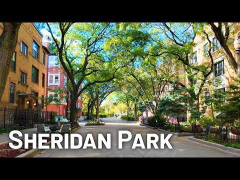 Chicago Neighborhood Walking Tour | Sheridan Park, Uptown [4K]