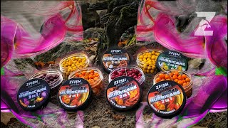 Zfish Smoke Hurricane Wafters 2in1 Sweet Corn - Creme 30 g 8 - 10 mm