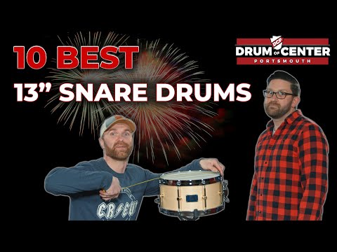 Ten 13 Inch Snare Drums We Love - Which Is Best For You?