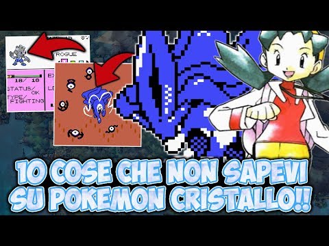10 CuriositÀ Nascoste Che Non Sapevi Su Pokemon Cristallo!!