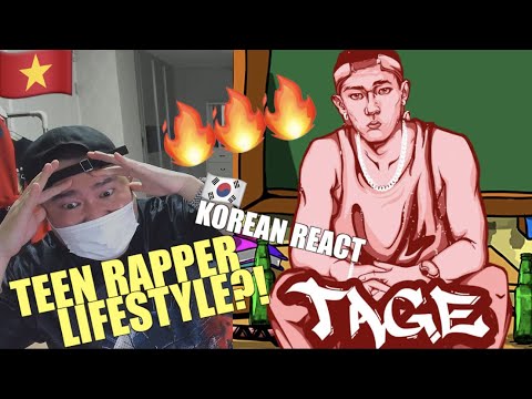 🇻🇳🇰🇷🔥[EXCLUSIVE!]Korean Hiphop Junkie react to Tage - Lớp 13 (VNM/ENG SUB)