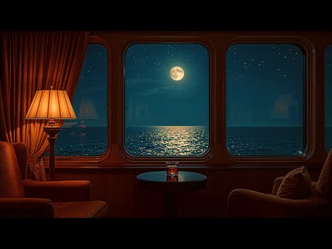 A Night on a 1930s Ocean Liner | Relaxing Vintage Jazz for Sleep & Classy Ambience