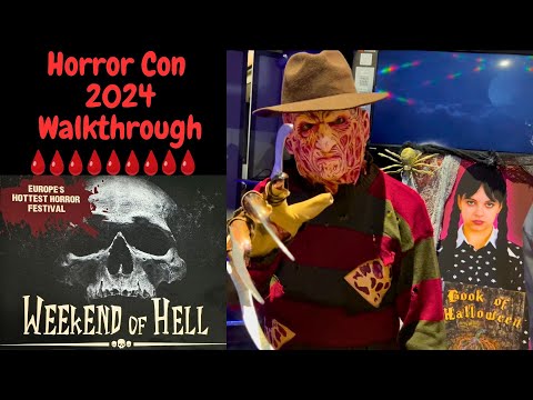 WEEKEND OF HELL 2024 / Horror Con Germany / Oberhausen / Turbinenhalle / Vlog / Walkthrough / Stars