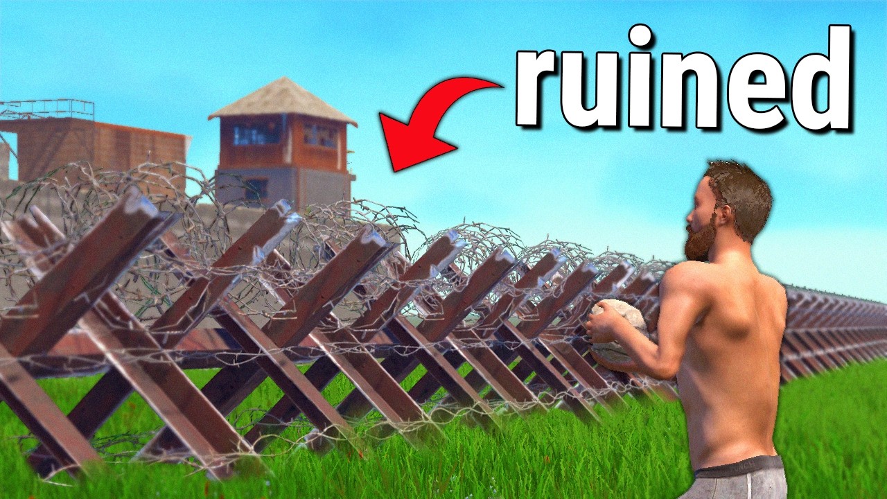 I Surrounded Outpost With Metal Barricades