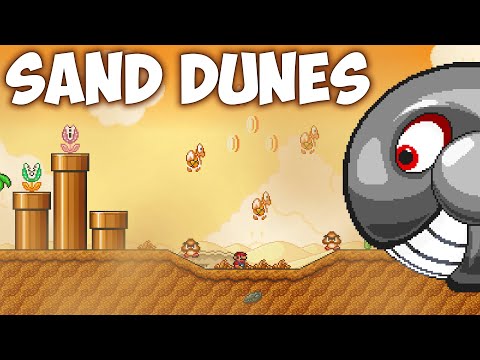 SMBX Custom Level • Sand Dunes by me (LooKiCH/Lukinsky)