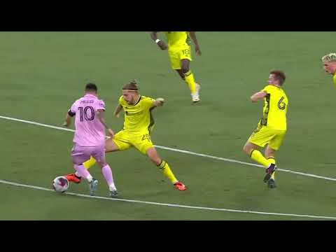 Lionel Messi Debut Crazy Goal for | Inter Miami vs Nashville | League Cup | 20/08/2023