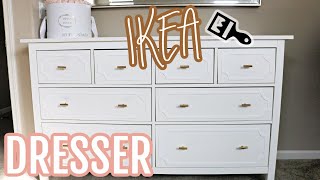 DIY IKEA Hack | HEMNES Dresser Makeover