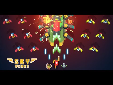 Видео Sky Wings: Pixel Fighter 3D #1