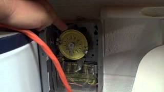Installing an electric hot water heater timer, save money
