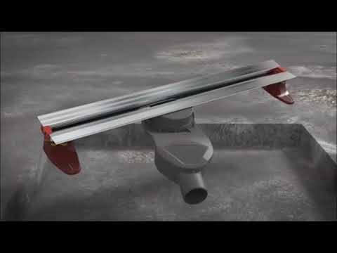 Инструкция по установке: душевой лоток Berges SUPER Slim