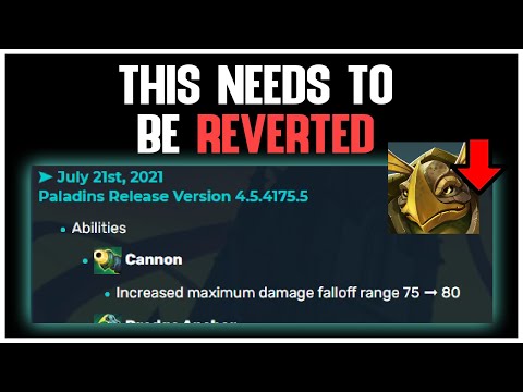The Worst "Buff" in Paladins History | Revert this please...