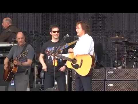 Paul McCartney "Hope Of Deliverance"(soundcheck Seoul )2015