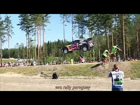 Jumps 😍 SLOW MOTION Ogier , Neuville POWER STAGE Rally Finland 2018