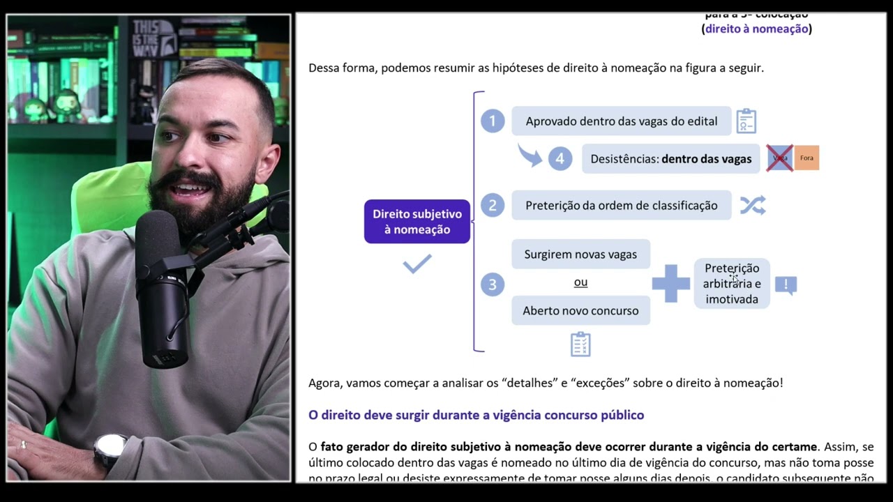 Direito à nomeação e cadastro de reservas - STF e STJ