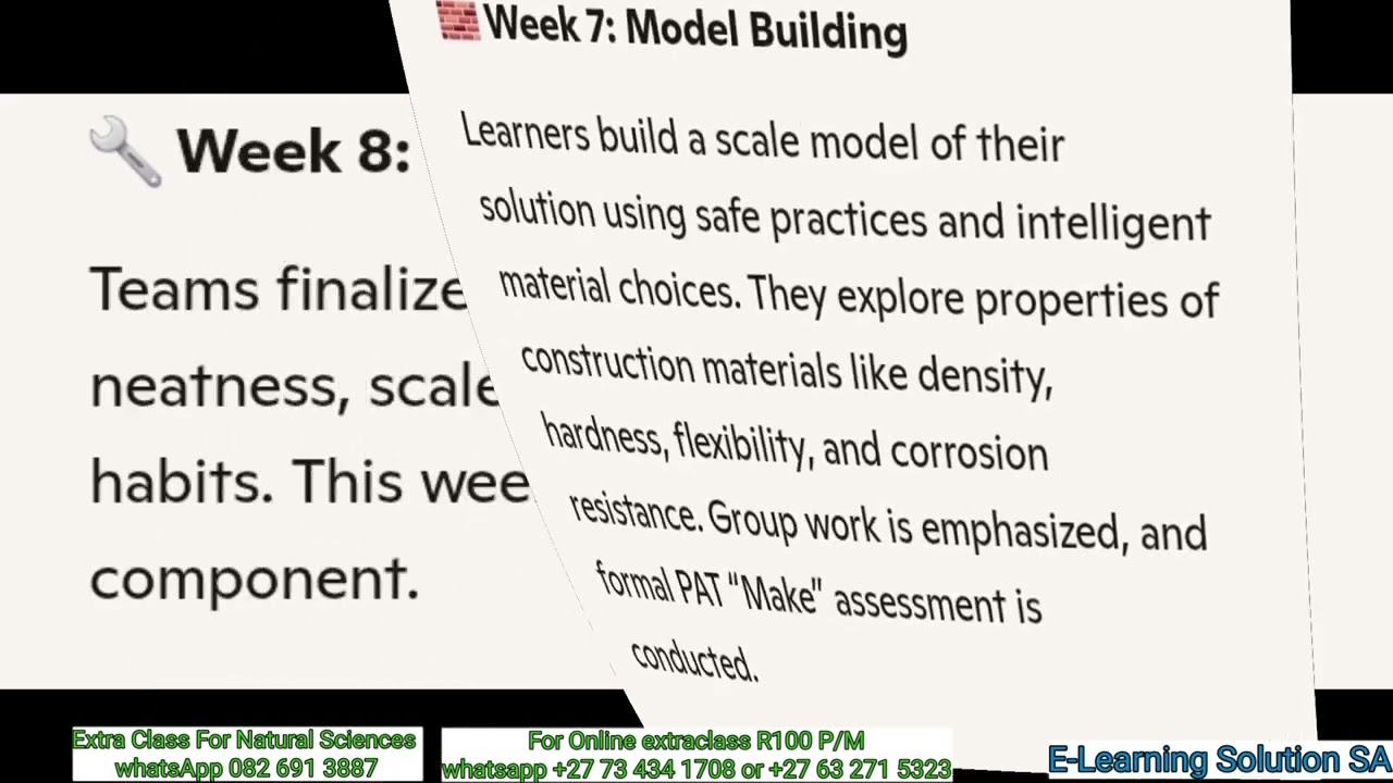 Grade 9 Technology Term 1 | Scope for test 2026