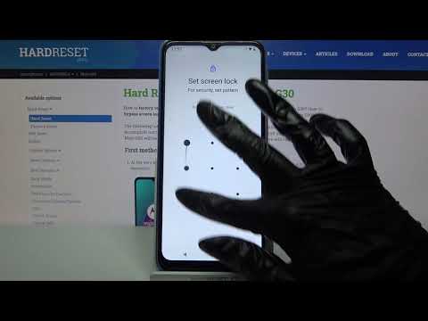 How to Set Up Locking Method in Motorola Moto G30 - Screen Lock Options