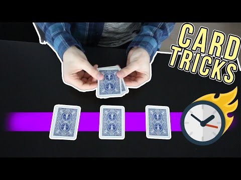 3 EASY Card Tricks You Can Learn In 5 MINUTES!!!