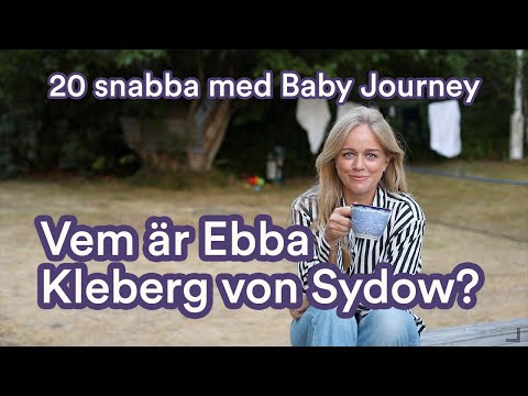 20 snabba med Ebba Kleberg von Sydow