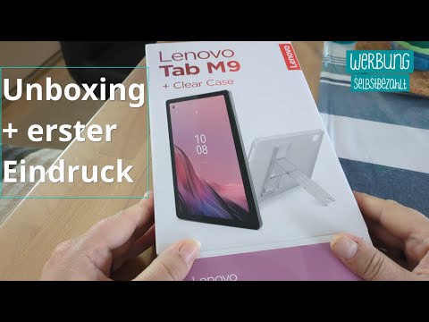 Unboxing and first impressions - Lenovo Tab M9