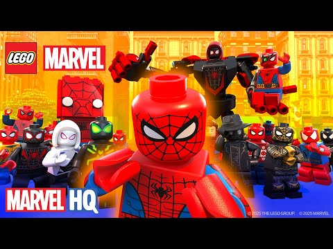 Spider-Man Dance Party Showdown! | LEGO Marvel | @MarvelHQ