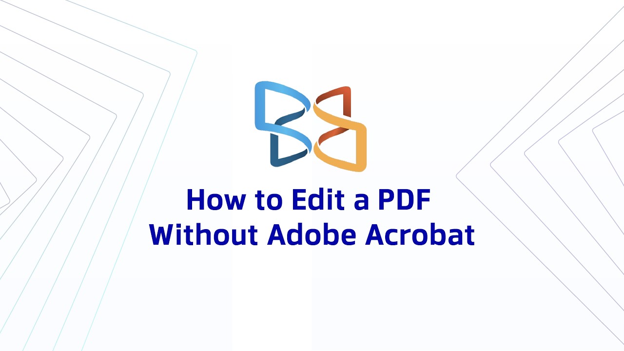 How to Edit a PDF Without Adobe Acrobat | Offline PDF Editor for Windows, Mac, & Linux