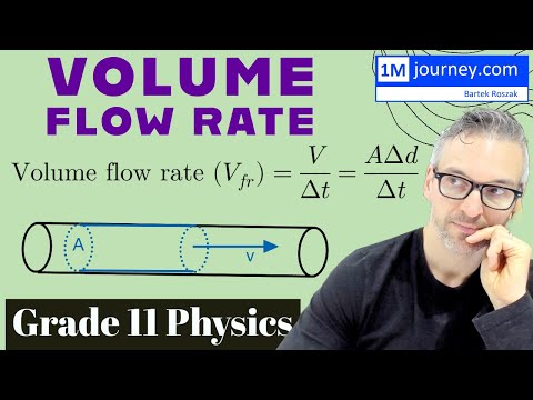 Grade 11 Physics - Volume Flow Rate