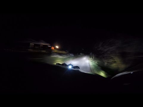 NIGHT ONBOARD 7° Rally della Valpolicella 2025 GUERRATO - BERGAMELLI PS8 CORRUBIO 3