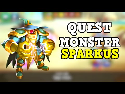 NEW QUEST MONSTER SPARKUS
