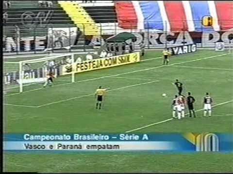 Paraná 3 x 3 Vasco - Campeonato Brasileiro 2003