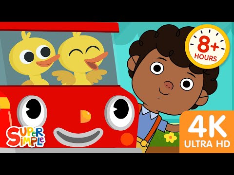 8 Hours of Kids Songs in 4K HD | Educational Super Simple Songs for Preschool