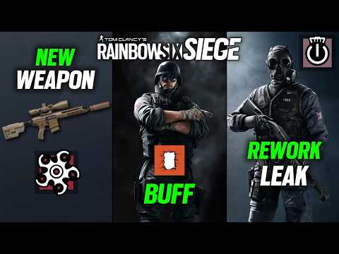 Rainbow Six Siege Leaks - NEW Weapon & More (Y10S4)