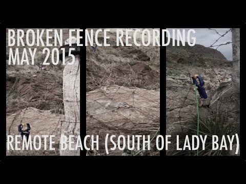 Broken fence recording with homemade contact microphone pair