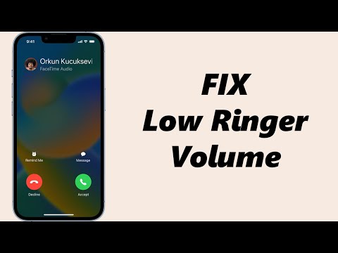How To FIX Incoming Call Ringer Volume Gets Low On iPhone