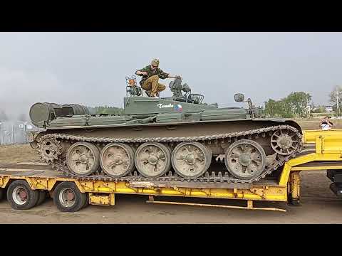 T-55 C-2 driver training tank  I  Military day on Pánov 2022  I  Vojenský den na Pánově 2022