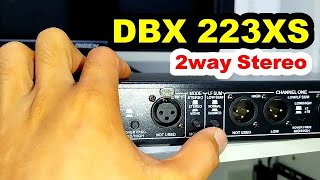 Video thumbnail for PAMPALAKAS ng BASS  - DBX 223XS 2WAY STEREO CROSSOVER by CARLITO DIAZ