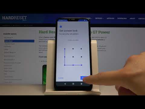How to Change Lock Method on Motorola Moto G7 Power - Manage Lock Screen