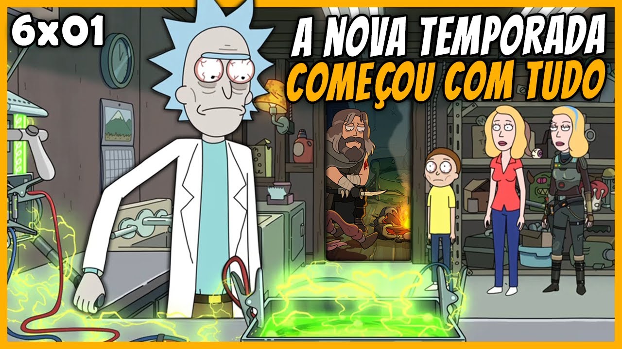 A VERDADE CHOCANTE SOBRE O RICK ASSASSINO - Rick and Morty - 6ª Temporada - Ep 01