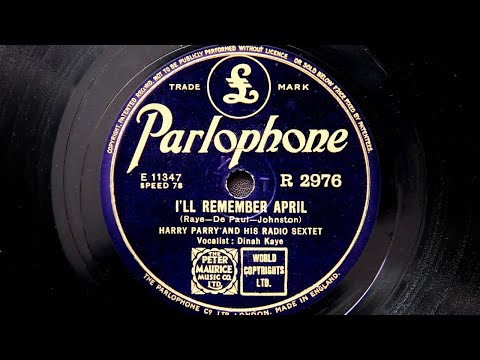 Harry Parry and His Radio Sextet - I'll Remember April (1945)