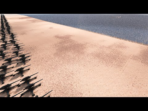 200 Howitzers vs 1 Million Heavy Knights | Ultimate Epic Battle Simulator 2