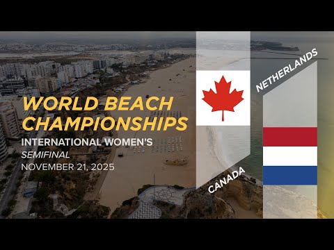 Canada vs. Netherlands | Women's Semifinal | 2025 World Beach Ultimate Championships