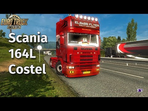 Euro Truck Simulator 2: Scania 164L Costel [v.1.0]