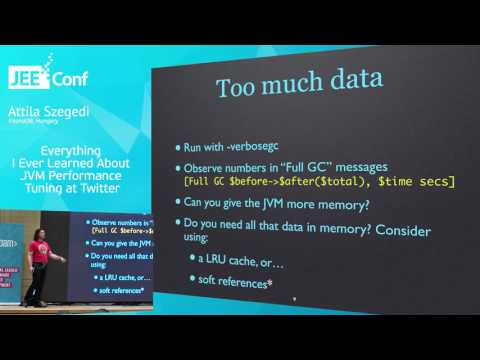 Everything I Ever Learned About JVM Performance Tuning at Twitter (Attila Szegedi, Hungary)