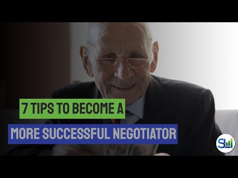 7 Tips to Become a More Successful Negotiator