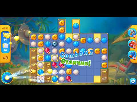 Fishdom. 4959 level no boosters and diamonds